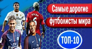 Самые дорогие футболисты в мире на 2017 год – ТОП-10