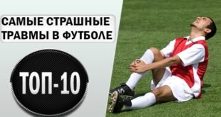 травмы в футболе