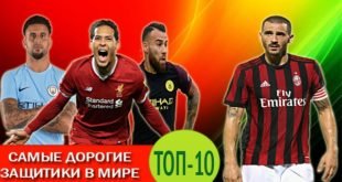 самые дорогие защитники в футболе