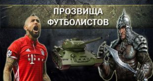 крутые прозвища футболистов