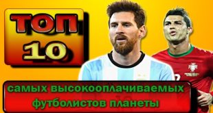 Самые высокооплачиваемые футболисты в мире: обновляемый рейтинг