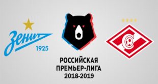 Зенит – Спартак: прогноз на матч 2 сентября 2018