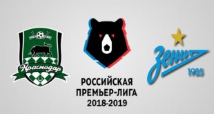 Краснодар - Зенит 20 апреля: прогноз и ставка на матч РПЛ 18/19
