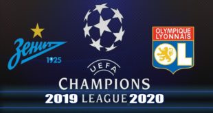 Зенит - Лион: прогноз на матч 27 ноября (5-й тур ЛЧ 2019/20)