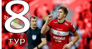 РФПЛ 8 тур (2020/21): результаты, таблица, итоги, счёт матчей