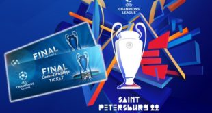 Билеты на финал Лиги Чемпионов 2022 в Санкт-Петербурге: цены