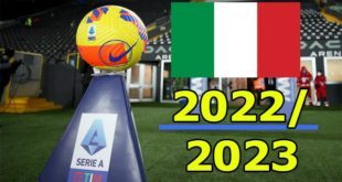 Италия. Футбол. Серия А 2022/2023: таблица, календарь