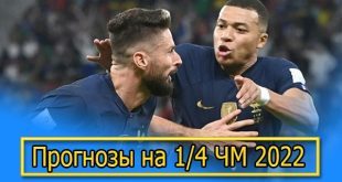Прогнозы на плей-офф ¼ финала ЧМ 2022 (9-10 декабря)