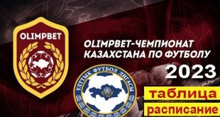 Чемпионат Казахстана по футболу 2023: расписание Премьер-лиги