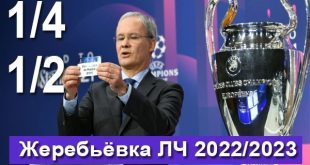 Жеребьёвка ¼, ½ финала Лиги Чемпионов 2022-2023 (17 марта)