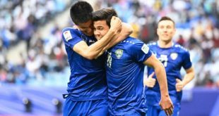 Стартовый состав сборной Узбекистана на матч с Катаром 3.02.2024